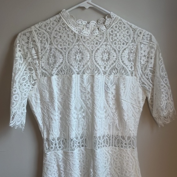 Lulu white lace dress - Picture 5 of 8